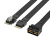 Mini SAS HD SFF-8643 8iתSlim SAS 2SFF-8654 4iӲЧ