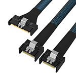 Gen5 MCIO 8X ת 2MCIO 4X Ч Gen5 Mcio 8Xת