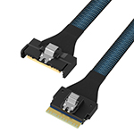 MCIO 8X תSLIMSAS SFF-8654 8X Gen4 slimSAS 