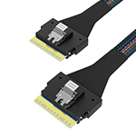 Slim SAS SFF-8654 8iתSFF-8654 74P SAS4.0Ч