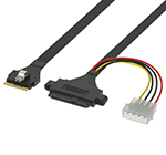 SlimSAS SFF-8654 8iתU.2 SFF-86394P  Ӳ̸