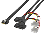 SlimSAS SFF-8654 8iתU.2 2SFF-86394P Ӳ̸